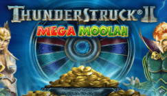Thunderstruck II Mega Moolah bij WCasino